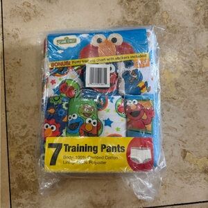 Sesame Street Colorful Training Pants Set